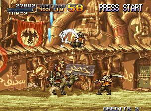 Metal Slug 2 screenshot 9 for Neo Geo AES